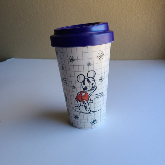 Disney Mickey Mouse Sketch Book Bamboo Eco Friendly Cup - Picture 3 of 6